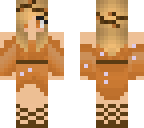 orange dress girl without black arm