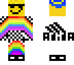 rainbow adidas boy