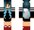 tweaked blue hair wolf