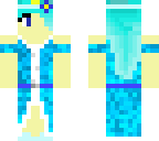 blue flower ice princess