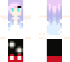 cute girl pastel hair