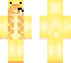 duck skin with a tail
