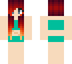 girl with scar