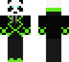 panda in hoodie