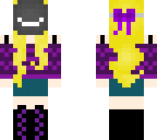 purple halloween mask