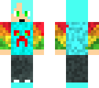 rainbow creeper boy with bad hair