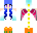 rainbow dragon girl