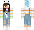 unicorn overalls