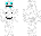 white cookie monster