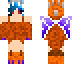 blue dragon girl