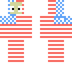 guy in a america suit