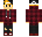 plaid hoodie boy with blonde hair