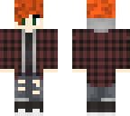 red flannel boy