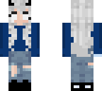 white-hair devil girl