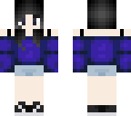 blue girl