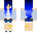 blue girl