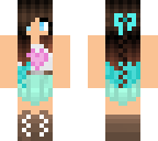 blue tip girl