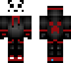 halloween panda red