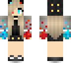 me with blue and red ears