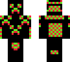 red and green creeper