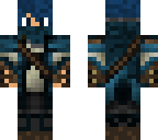 blu haired hunter