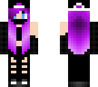emo purple girl