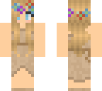 girl in a dress