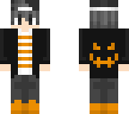 helloween spooky dark skin