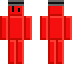 red tetris with a hat