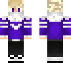 blonde guy in a purple batman hoodie