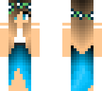 blue dress