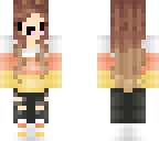chibi candy corn girl