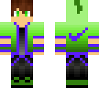 cool green pumkin purple
