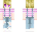 edit pastel striped girl