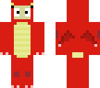 guy in a drgon suit