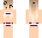 purple bikini