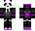 purple hood panda