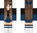 blue girl