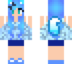 blue girl edit