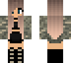 edited camo girl