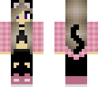 millenial pink grunge kitty