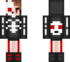 skeleton girl