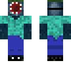 squid zombie costume