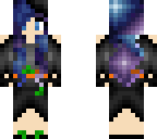 blu in witch costume