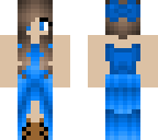 blue dress request