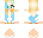 blue wedding princess