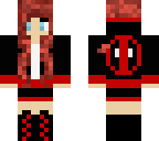 deadpool girl red