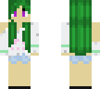 green schoolgirl