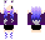 violet wolf chibi