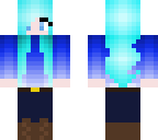 blue girl